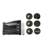 Forno Elétrico 60 Litros Com Grelha e Bandeja Easy Clean Best - Imagem 4
