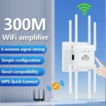 Antenna Repeater Extender 300 Mbps Wi-Fi 8 WiFi Amplifier Signal Long Range Wireless Access Point - Imagem 9