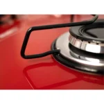 Fogão Cooktop Ultra Chama 5 Bocas Vermelho - Chamalux - Imagem 2