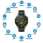 Relógio Smartwatch GT 4 Max Bazik Prime - Imagem 4