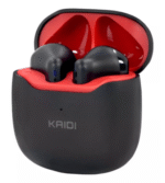 Fone Ouvido Sem Fio Bluetooth V5.1 Kaidi-771 True Wirelees Cor Preto Cor da luz Verde-escuro