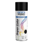Tinta Spray Tekbond Alta Temperatura Super Color 350ml Preto Fosco