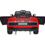 Carrinho Elétrico Infantil Audi R8 C/ Controle Farol Luz 12v Vermelho - Imagem 4
