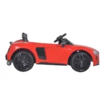 Carrinho Elétrico Infantil Audi R8 C/ Controle Farol Luz 12v Vermelho - Imagem 5