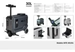 Bagagem Elétrica Scooter Mala De Viagem Inteligente 30l - Imagem 2