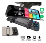 Retrovisor Multimiidia Android Auto Carplay Espelhamento - Imagem 5