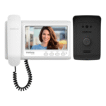 Vídeoporteiro Residencial Módulo Interno E Externo IVR 1070 HS Branco E Preto Intelbras 127/220V