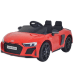 Carrinho Elétrico Infantil Audi R8 C/ Controle Farol Luz 12v Vermelho
