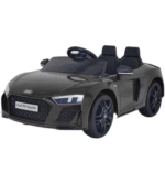 Carrinho Elétrico Infantil Audi R8 C/ Controle Farol Luz 12v Preto