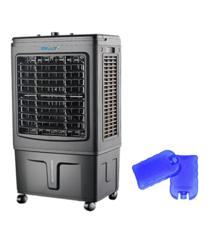 Climatizador de Ar Evaporativo Zlx-30 30litros 100w 4 Funções Preto 220v Zellox