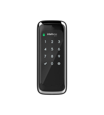 Fechadura Digital de Sobrepor Touch Screen FR 101 Preta Intelbras
