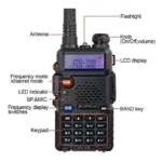 Rádio Ht Dual Band Uhf/vhf Baofeng Uv-5 - Imagem 2