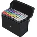 Canetas Coloridas 80 Cores Ponta Dupla - Imagem 6