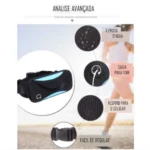 Pochete Fitness Corrida | Academia com Saída para Fone de Ouvido - Imagem 3