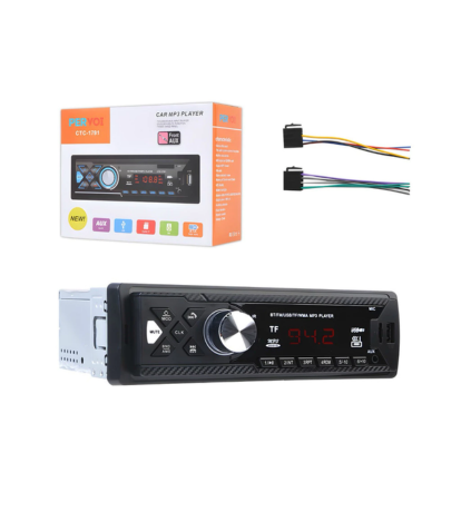 Rádio Automotivo Bluetooth CTC-1971 MP3 Som FM LED Backlight