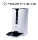 Alimentador Automático Pet Dogis Câmera Wi-fi Aplicativo 6l Branco - Imagem 3