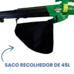Soprador e Sugador de Folhas Com Saco Recolhedor GSS-3000 - Garthen - Imagem 4