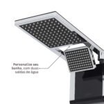 Chuveiro Elétrico Eletrônico 220V 7800w Preto e Cromado Quadrado Acqua Duo Ultra Lorenzetti - Imagem 4