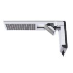 Chuveiro Elétrico Eletrônico 220V 7800w Preto e Cromado Quadrado Acqua Duo Ultra Lorenzetti - Imagem 9