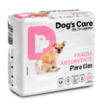 Fralda Higiênica para Fêmeas Ecofralda Gel Dog's Care - M - 12 und