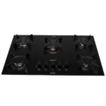 Cooktop 5 Bocas Preto com Mesa de Vidro Atlas U Top Bivolt - Imagem 4