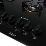 Cooktop 5 Bocas Preto com Mesa de Vidro Atlas U Top Bivolt - Imagem 6
