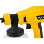 Pistola Elétrica Para Pintura Pev400 Hvlp 800ml Vonder Cor Amarelo/Preto 110v - 220v - Imagem 8