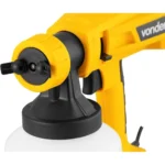 Pistola Elétrica Para Pintura Pev400 Hvlp 800ml Vonder Cor Amarelo/Preto 110v - 220v - Imagem 5