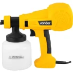 Pistola Elétrica Para Pintura Pev400 Hvlp 800ml Vonder Cor Amarelo/Preto 110v - 220v - Imagem 6