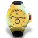 Relógio QuikSilver FoxHound Masculino A Prova de Água Preto | Dourado - Imagem 2