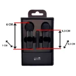 Microfone Lapela Para Celular 2 em 1 Wireless Sem Fio Compatível IOS - Imagem 7