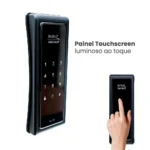 Fechadura digital de sobrepor com senha Smart lock - SL140 Papaiz - Imagem 3