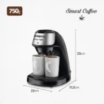 Cafeteira Elétrica 2 Xícaras Vermelha Smart Coffee - C-42-2X-RI - Mondial - Imagem 5