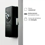 Fechadura digital de sobrepor com senha Smart lock - SL140 Papaiz - Imagem 9