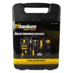 Kit De Ferramentas Profissional 200 Peças - Titanium - Imagem 2