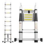 Escada Alumínio Telescópica 5.6m 18 Degraus - Multifuncional