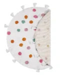 Tapete Redondo Infantil 1,10 M Poa Color - Off White Color - Imagem 4