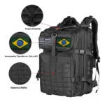Mochila Masculina Impermeável Tática Militar Reforçada Grande Resistente - Imagem 6