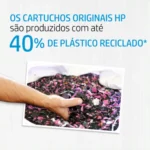 Kit 2 Cartuchos De Tinta Hp 667 Preta 2376 2774 2776 2874 - Imagem 2