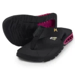 Chinelo Sandália Kenner Rakka L7 Preto e Roxo