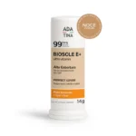 Protetor Solar Facial 12HS Stick com Cor Noce 45 Toque seco - Biosole E Plus Ultra Vitamin FPS 99 14g