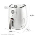 Air Fryer Electrolux por Rita Lobo 3,2L Branca Efficient 1400W (EAF11) - Imagem 4