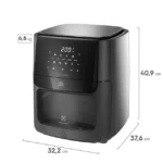 Air Fryer Oven Electrolux por Rita Lobo 12L Digital Grafite Experience 1700W (EAF85) - Imagem 3