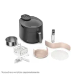 Air Fryer Electrolux por Rita Lobo 5,1L Cinza Expert c/Visor 1500W (EAF170) - Imagem 6