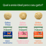 Areia Higiênica Biodegradável Milho e Mandioca Grãos Finos Viva Verde 4 kg - Imagem 3