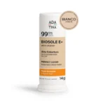 Protetor Solar Facial 12HS Stick com Cor Bianco 15 Toque seco - Biosole E Plus Ultra Vitamin FPS 99 14g