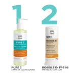 Protetor Solar Facial 12HS Stick com Cor Cacau 65 Toque seco - Biosole E Plus Ultra Vitamin FPS 99 14g - Imagem 4