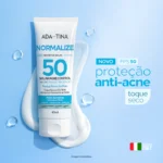 Protetor Solar Facial 12HS Anti-Acne 12HS FPS 50 para Pele Oleosa e Poros – Normalize Solar Pore Control FPS 50 40ml - Imagem 10