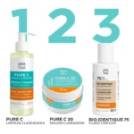 Protetor Solar Facial Fluido Cor Noce 45 12HS com Cor Alta Cobertura - Bio.Identique FPS 75 - 40ml - Imagem 8