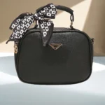 Bolsa Feminina Alça De Gorssa Transversal com Laço - Imagem 2